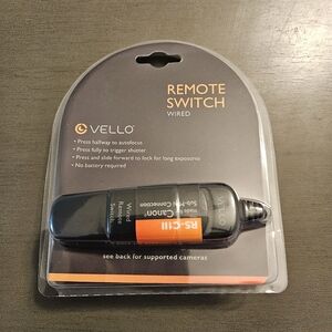 Vello Wired Remote Switch RS-C1II for Canon.